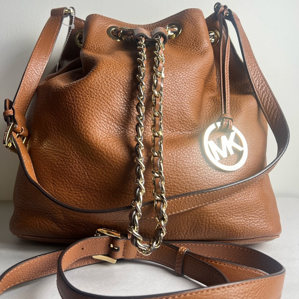Michael Kors Frankie Drawstring Shoulder Bag